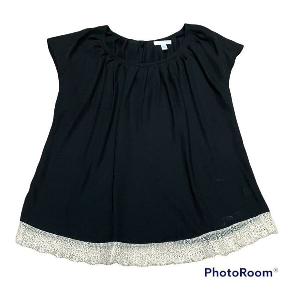 LC Lauren Conrad blouse size Large - Picture 2 of 8